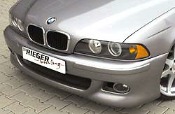 BMW Genuine Rieger OEM E39 1997-2003 5 Series Sedan or Touring GTM Front Bumper