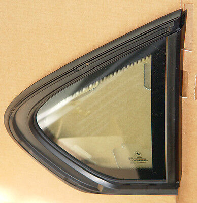 BMW OEM E71 E72 X6 Side Rear Fixed Window Assembly Pair For Chrome Or Shadowline