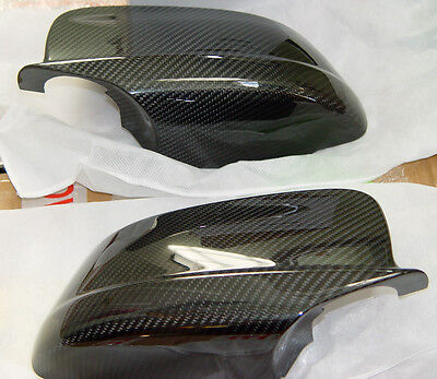 BMW F10 F11 2011-2013 5 Series Genuine OEM Carbon Fiber Side Mirror Covers New
